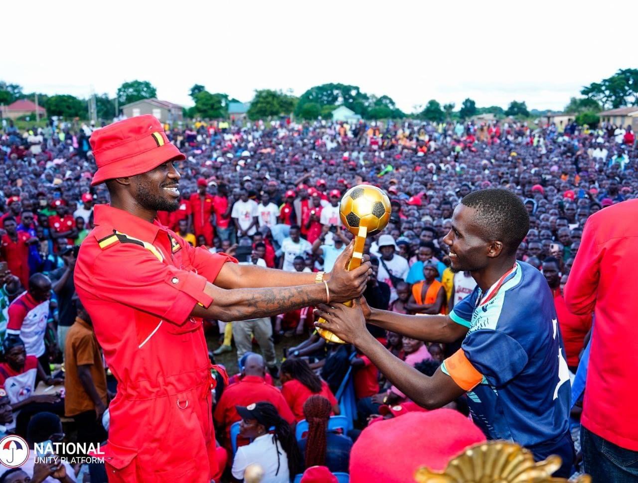 Bobi Wine Concludes NUP Foot-soldiers Tournament