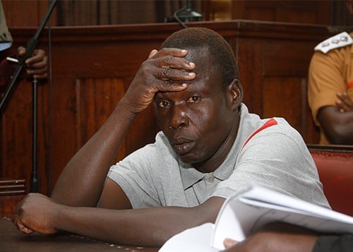 Thomas Kwoyelo, a former commander of the Lord's Resistance Army (LRA)