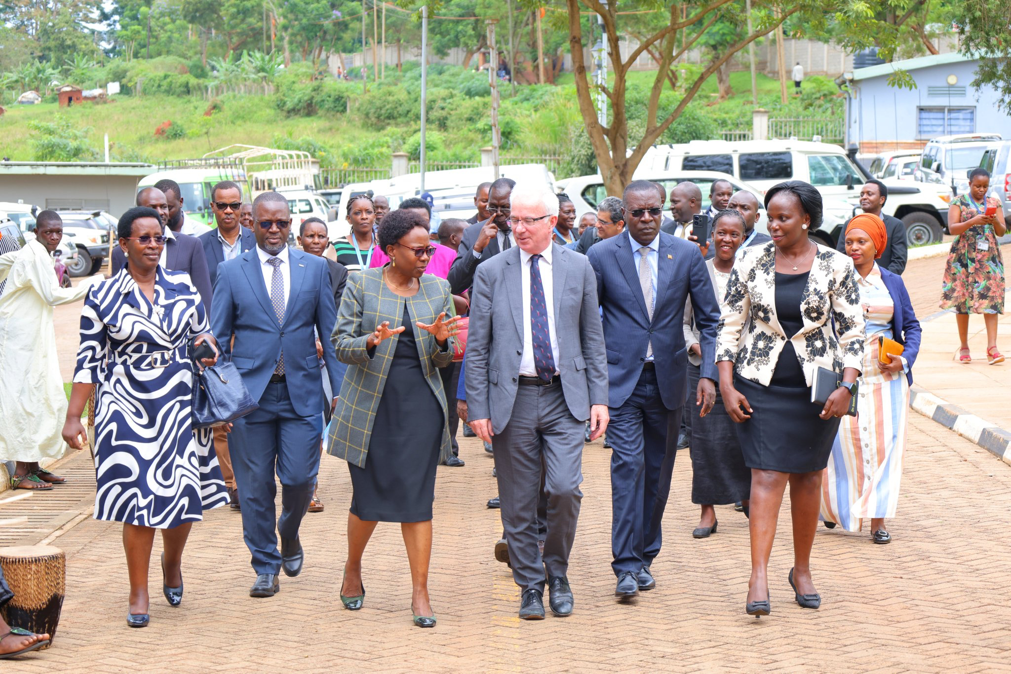 Global Fund Executive Director Lands in Uganda for High-Level Talks