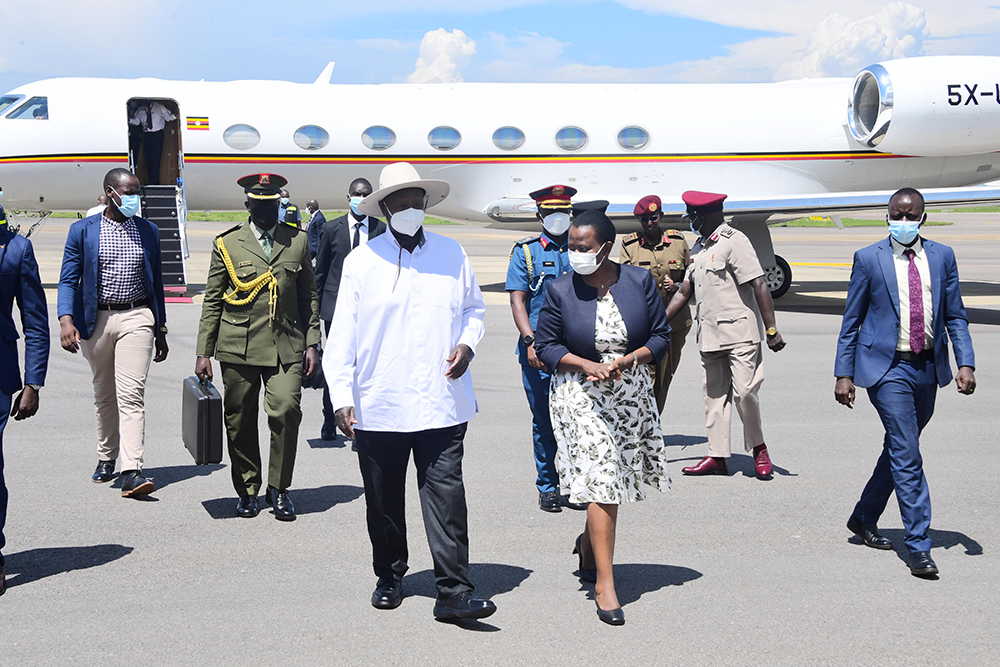 Museveni Back in Uganda After Productive Kenya Trip
