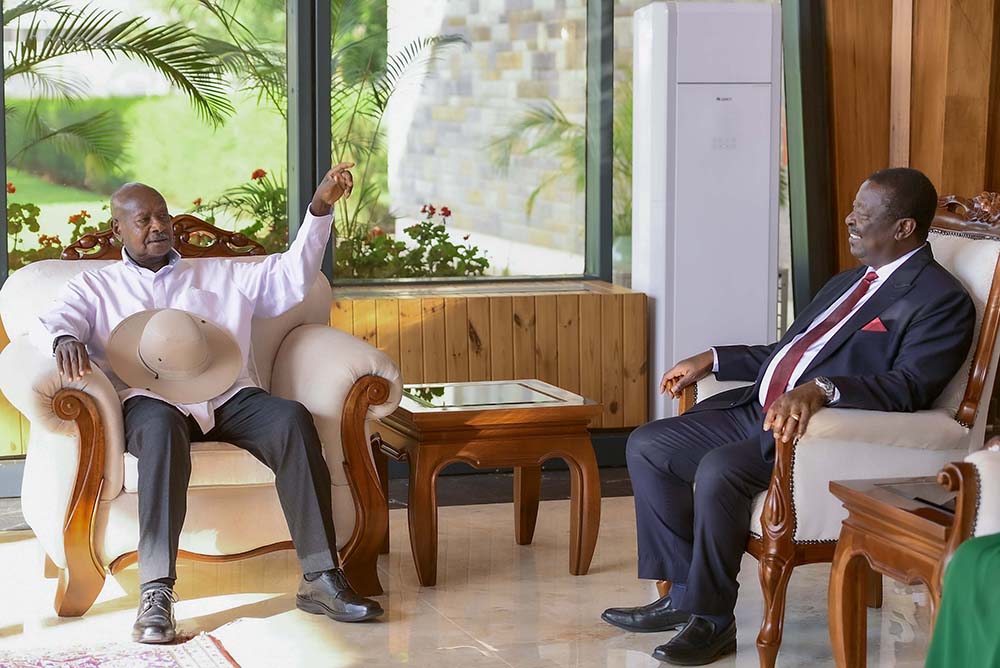 Museveni Begins State Visit to Kenya