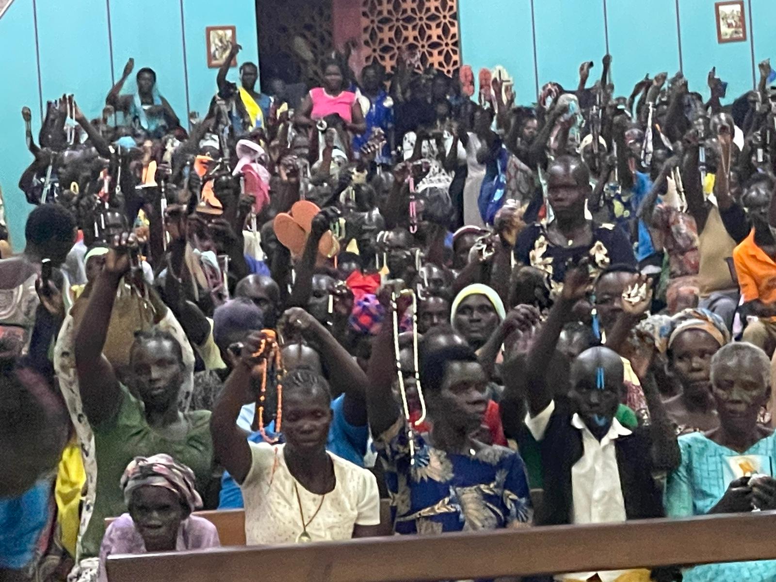 Pilgrims from Lira Begin Long Walk to Namugongo