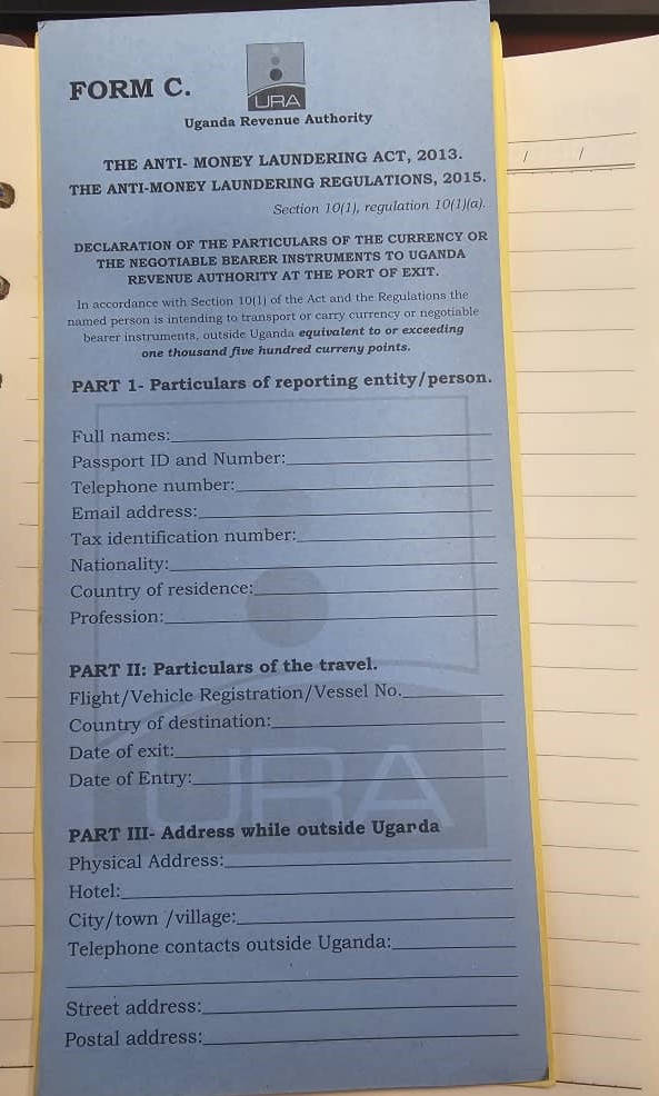 URA Issues Currency Declaration Protocol at Uganda Customs
