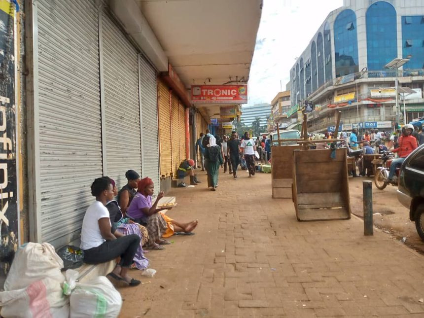 Kampala Traders Shut Down Shops, Demand Presidential Action