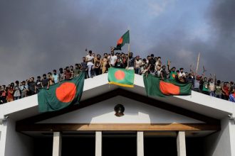 Prime Minister Sheikh Hasina, who had been steering the ship of state through stormy seas, suddenly decided to bail out of her sinking vessel. Yes, she fled the country, and as she made her dramatic exit, Dhaka turned into a chaotic carnival of revolutionaries raiding her palace like it was a massive yard sale.