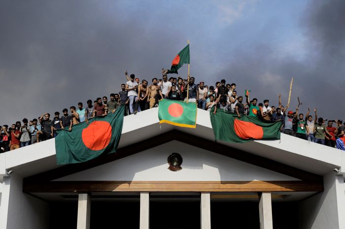 Prime Minister Sheikh Hasina, who had been steering the ship of state through stormy seas, suddenly decided to bail out of her sinking vessel. Yes, she fled the country, and as she made her dramatic exit, Dhaka turned into a chaotic carnival of revolutionaries raiding her palace like it was a massive yard sale.