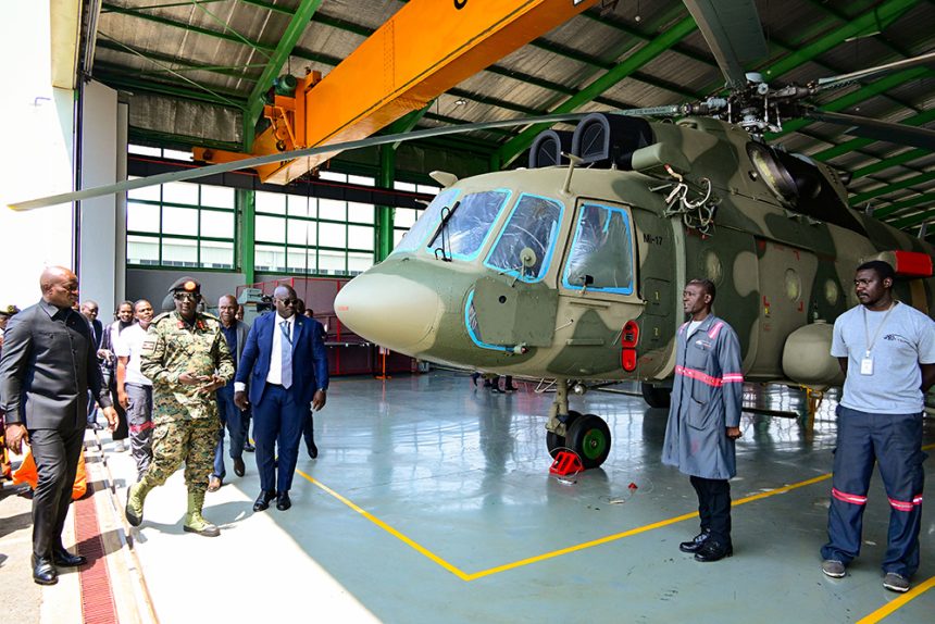 Gabon’s Nguema Tours Luweero Industries, Bugolobi Textiles