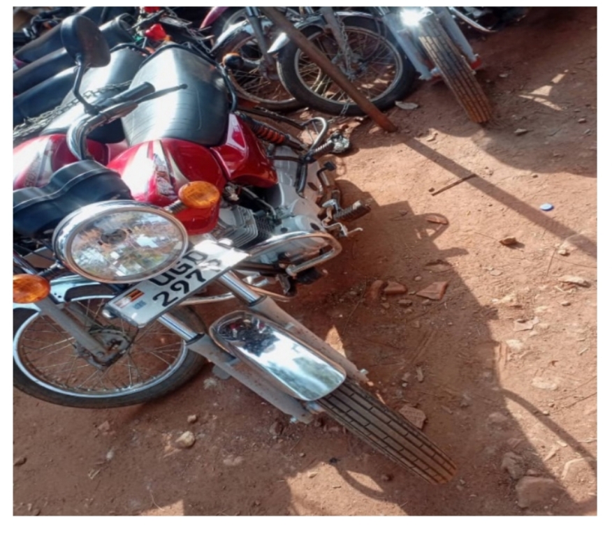 Motorcycle Thief Caught with Hidden Number Plates in Kololo