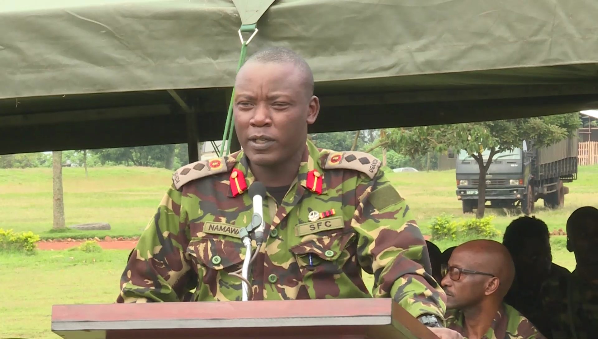 Brigadier General Paul Namawa, recently promoted by President Yoweri Museveni, who is also the Commander in Chief of the armed forces, has officially taken up the role of the first Chief of Staff of the Special Forces Command (SFC).