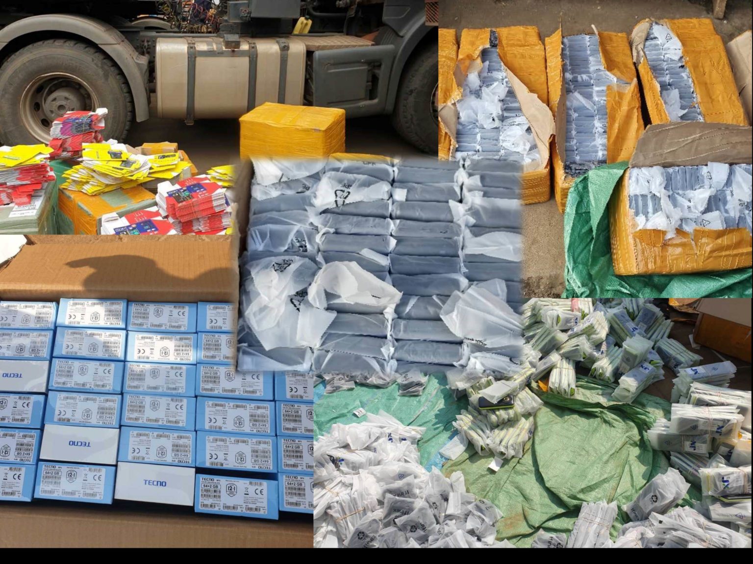 Two Smugglers Busted with Over 3000 Phones in Eastern Uganda