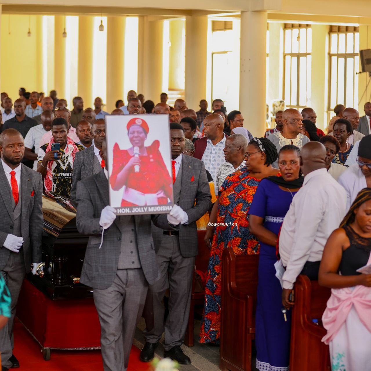 Hundreds Mourn NUP’s Jolly Mugisha in Mbarara