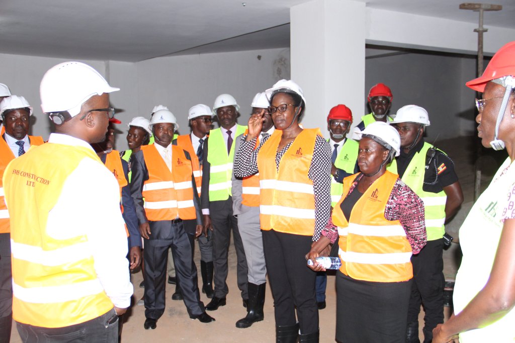 Members of the Parliament of Uganda on the committee of Legal and Parliamentary Affairs recently visited the construction site of the new head office for the Inspectorate of Government (IG).