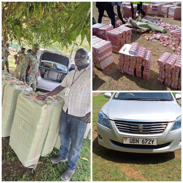 Malaba Enforcement Team Foils Cigarette Smuggling Plot