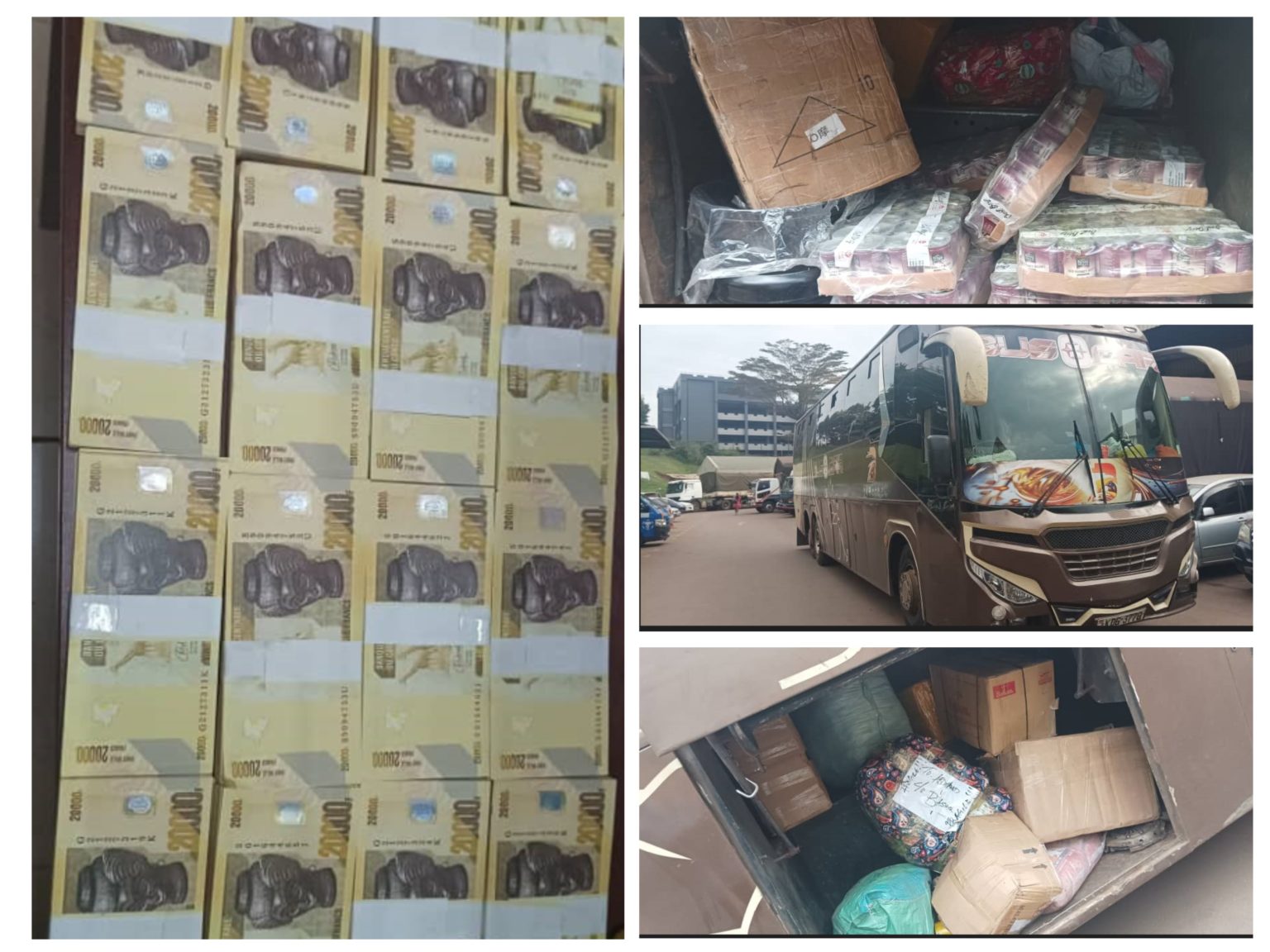 Undeclared Money Discovered in Kampala Bound Passenger Bus