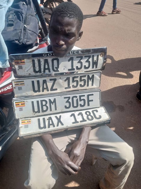 Vehicle Plate Thief Caught After Vehicle Owner Refuses Ransom Demand