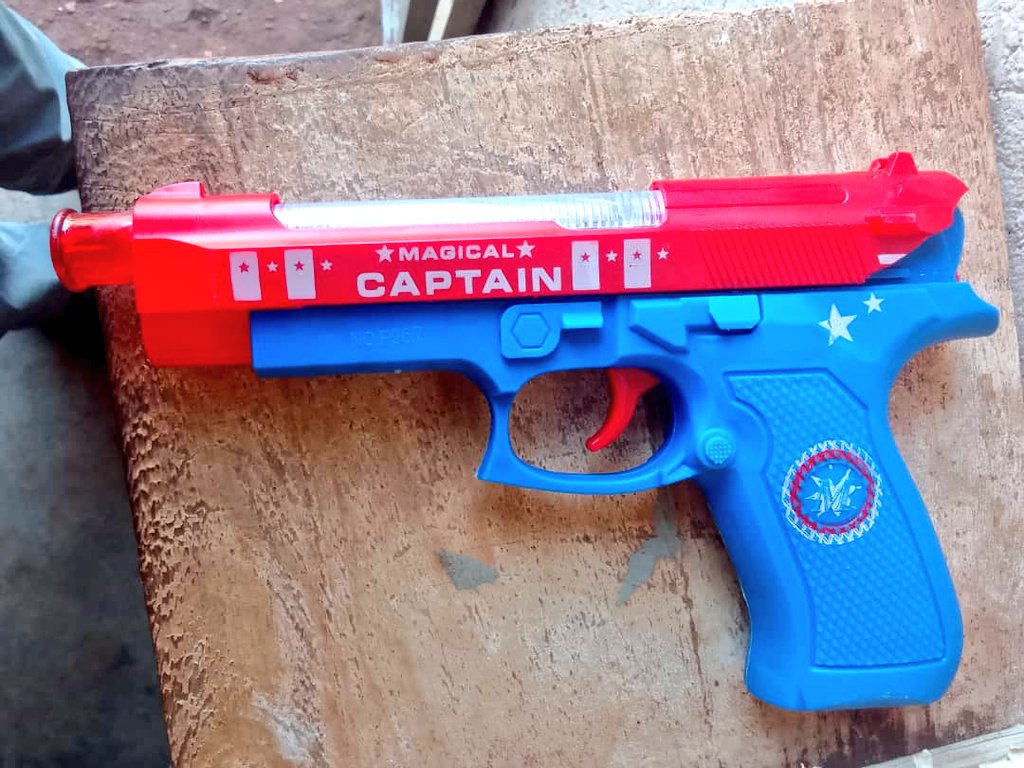 Fake Officer with Toy Gun Arrested at Kampala Police Station