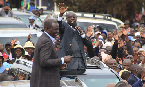 Gachagua Targets Ruto, Claims Government Engulfed in Corruption and Extrajudicial Killings