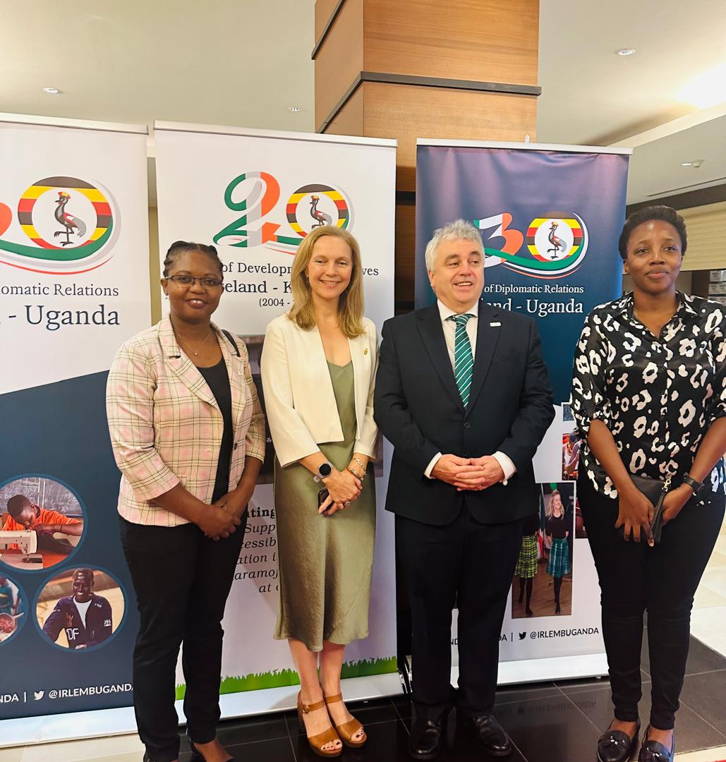The Irish Embassy in Uganda marked its 30th anniversary with celebrations highlighting a long-standing partnership and the contributions of Ireland in Uganda.
