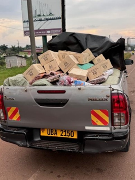 Jinja Authorities Seize Smuggled Cargo in Late Night Operation