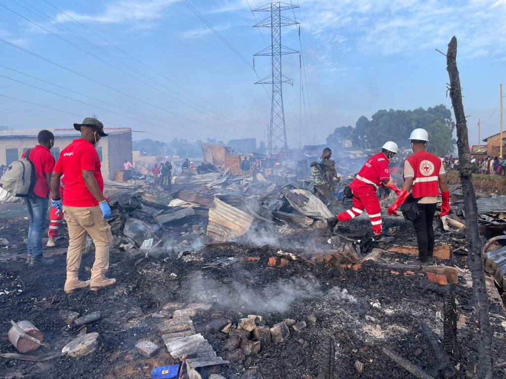 (Kampala) - A fire in Kamwokya tragically took the life of a 15 year old student as authorities work to assess damage and investigate its cause.