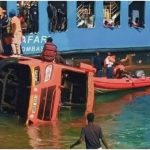 Nine Injured as Passenger Bus Plunges into Indian Ocean