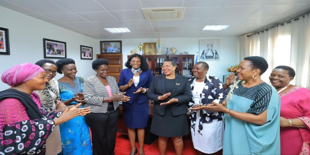 Speaker of Parliament Anita Among has pledged UGX 100 million to support the construction of the Imara Women’s Centre, urging women leaders to focus on improving the lives of rural women.