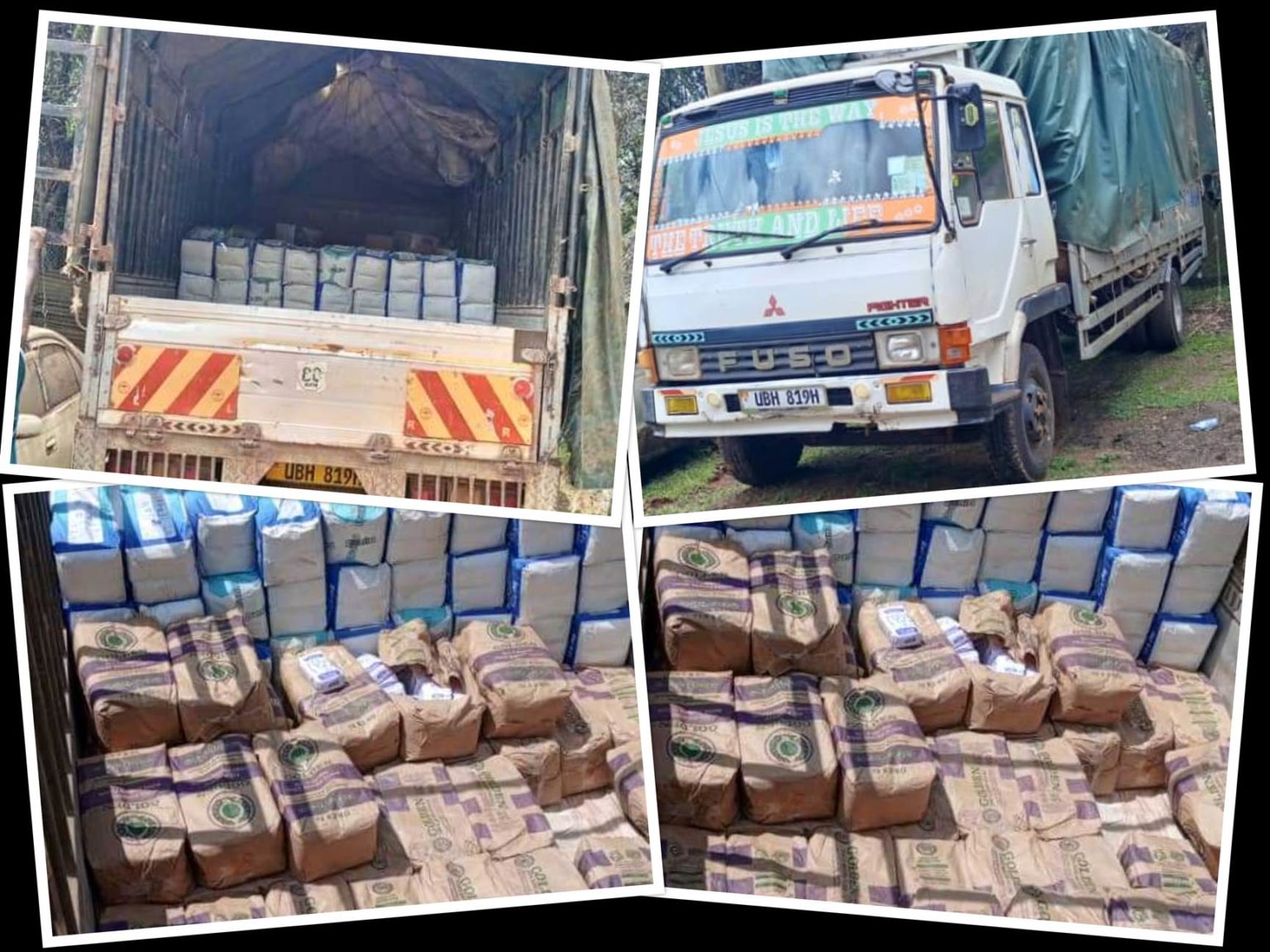 URA Seizes 8 Tons of Smuggled Wheat from Hostile Community