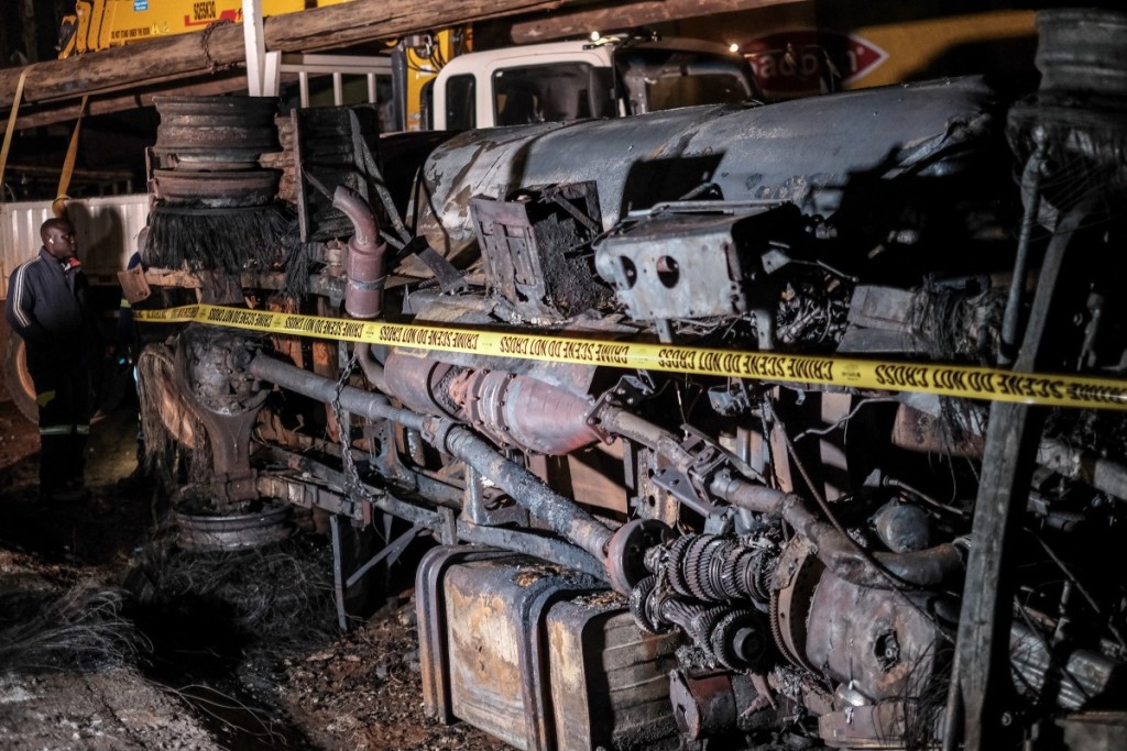 Wakiso Fuel Tanker Explosion Victims Burnt Beyond Recognition