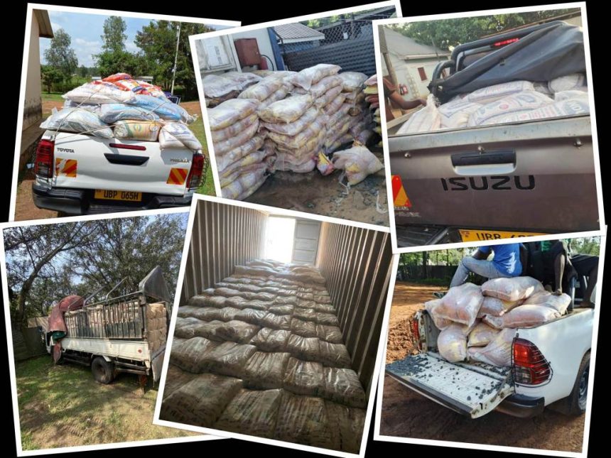 Uganda Revenue Authority (URA) intercepted over 16 tons of smuggled rice and wheat in Eastern Uganda within seven days, uncovering concealed contraband and holding offenders accountable.