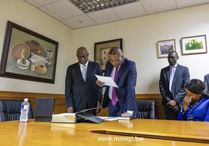 Botswana’s Low Key Presidential Hand Over Shocks Uganda