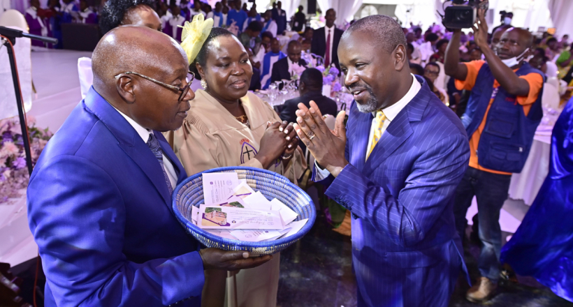 Chief guest at the thanksgiving of Hon. Ruth Nankabirwa as a Lay canonin the church of Uganda - Luwero - 2nd Nov 2024