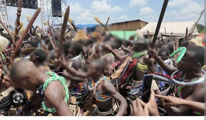 Three suspects were arrested after a violent attack by Imbalu boys in Mbale City left one man injured and several victims robbed.