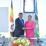 Lambart Mende Omalanga. Uganda and DR Congo MPs Address Detainee fishermen Issues