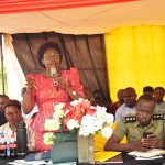 Lands Minister Judith Nabakooba has stopped a Wakiso landlord from evicting over 400 residents due to an expired lease on disputed land.