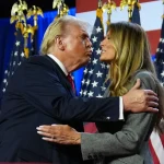 A Russian state media broadcast featuring nude photos of Melania Trump in tribute to her husband's election win has sparked anger in the U.S.