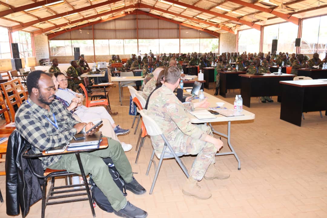 UPDF leaders gather in Singo to evaluate and improve strategies for the mission in Somalia.