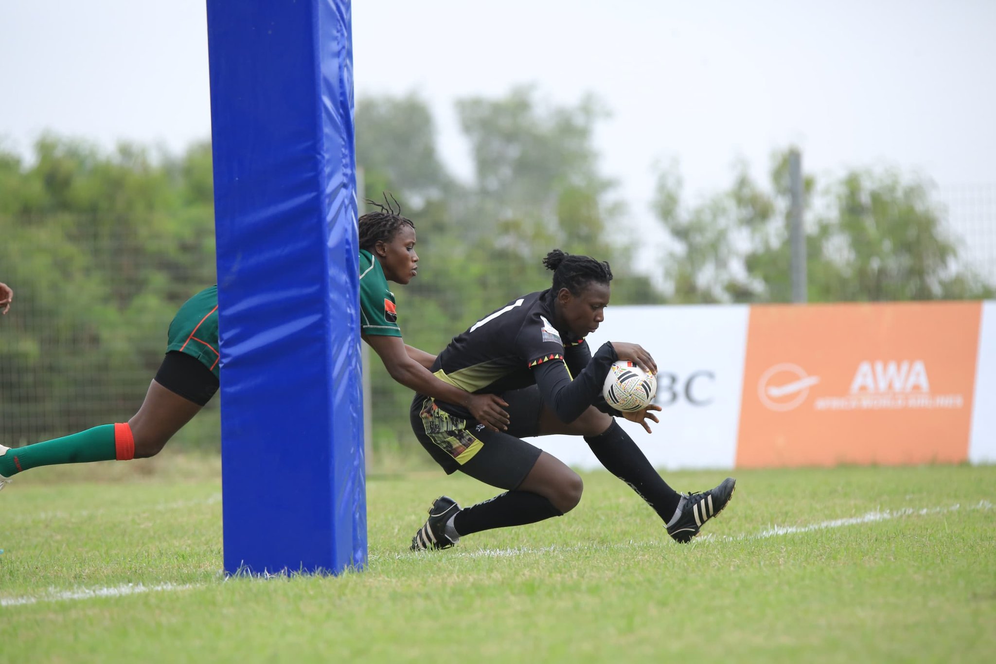 Uganda secured a dominant 39-0 win over Senegal to qualify for the quarterfinals of the 2024 Women’s Rugby Africa 7s tournament.